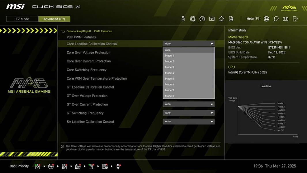 MSI MAG B860 TOMAHAWK WIFI-5